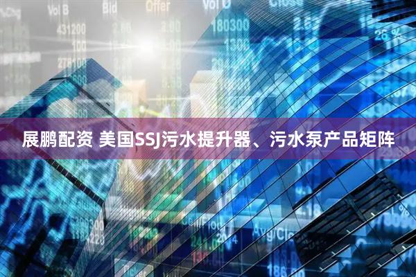 展鹏配资 美国SSJ污水提升器、污水泵产品矩阵