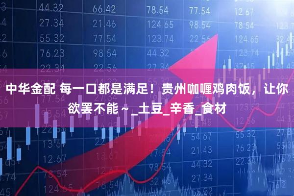 中华金配 每一口都是满足！贵州咖喱鸡肉饭，让你欲罢不能～_土豆_辛香_食材
